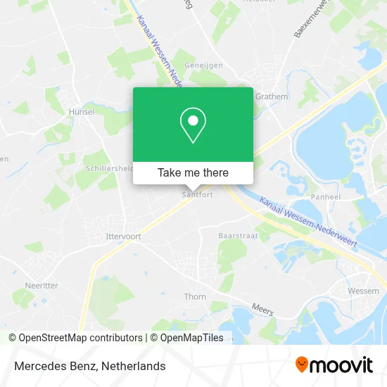 Mercedes Benz map