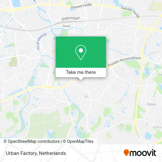 Urban Factory map
