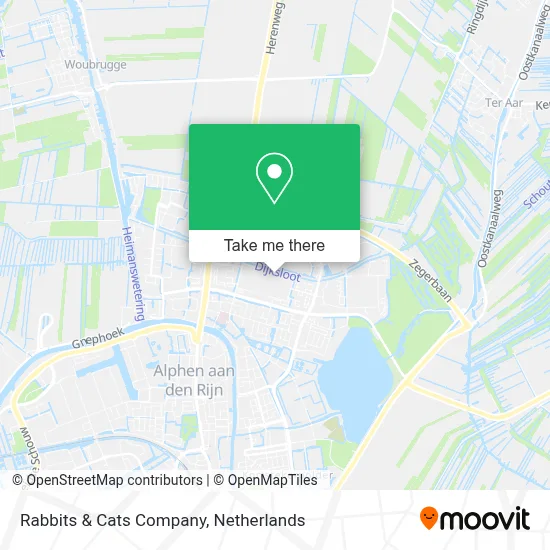 Rabbits & Cats Company map