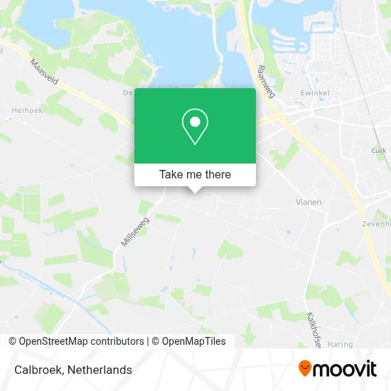 Calbroek map