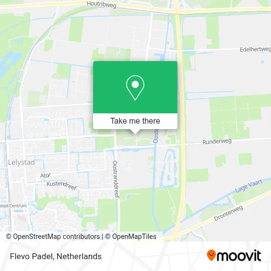 Flevo Padel map