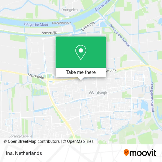 Ina map