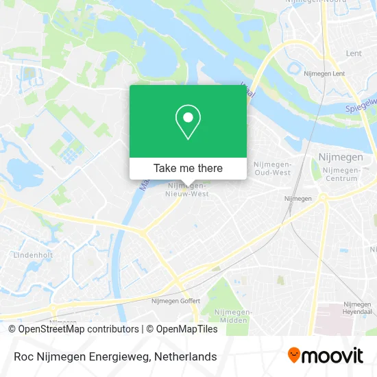 Roc Nijmegen Energieweg Karte