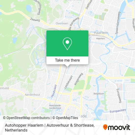 Autohopper Haarlem | Autoverhuur & Shortlease map