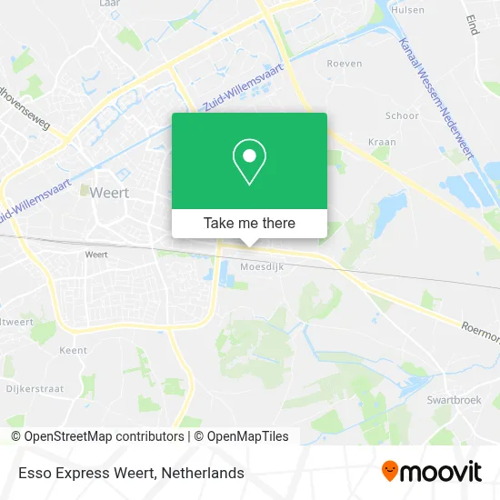 Esso Express Weert map