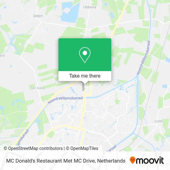 MC Donald's Restaurant Met MC Drive map