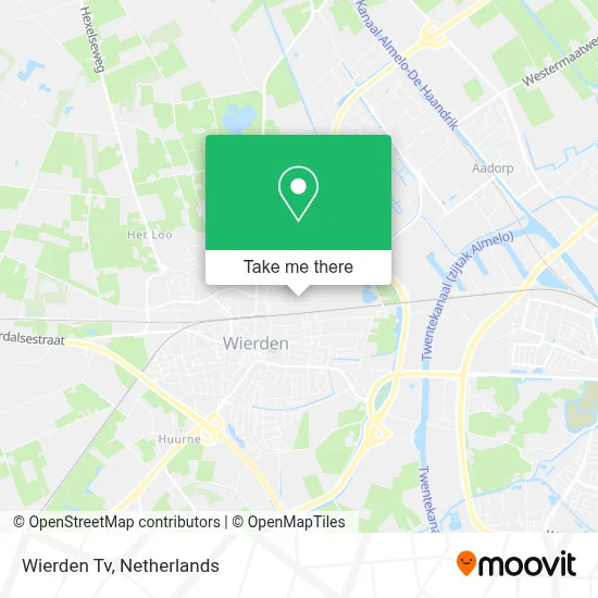 Wierden Tv map