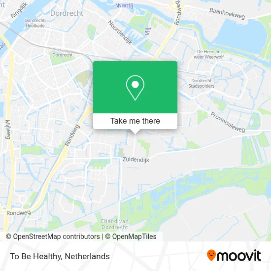To Be Healthy map