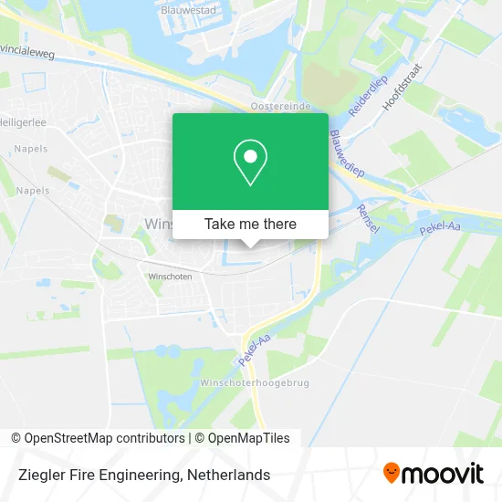 Ziegler Fire Engineering map