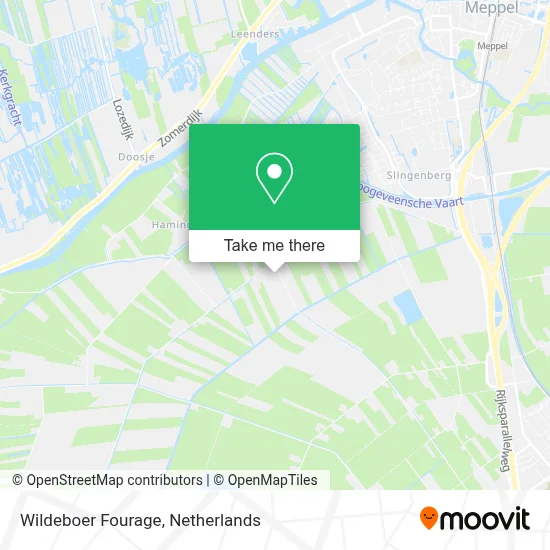 Wildeboer Fourage map