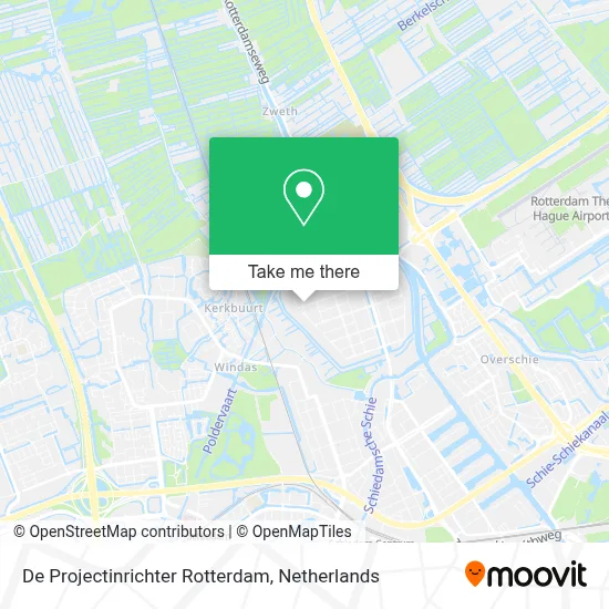 De Projectinrichter Rotterdam Karte