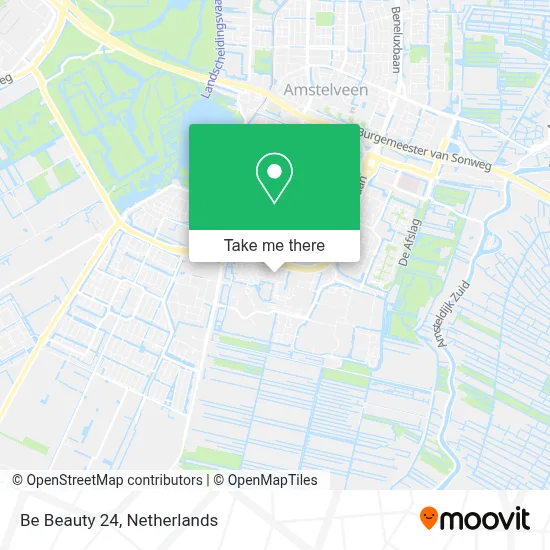 Be Beauty 24 map