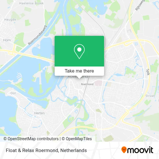 Float & Relax Roermond map