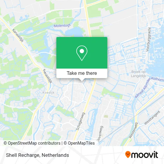 Shell Recharge map