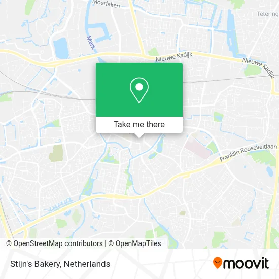 Stijn's Bakery map