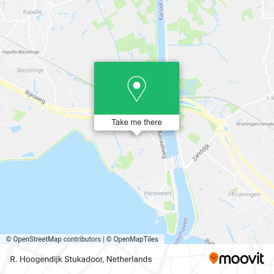 R. Hoogendijk Stukadoor Karte