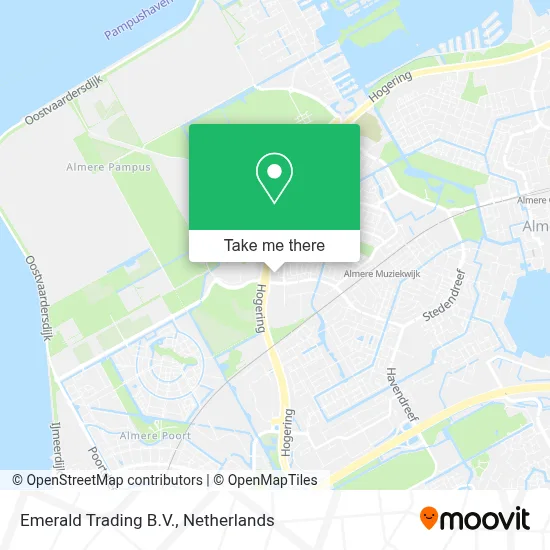 Emerald Trading B.V. map