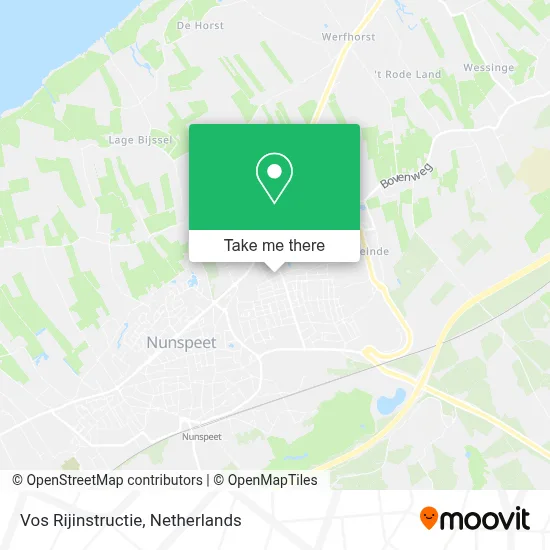 Vos Rijinstructie map