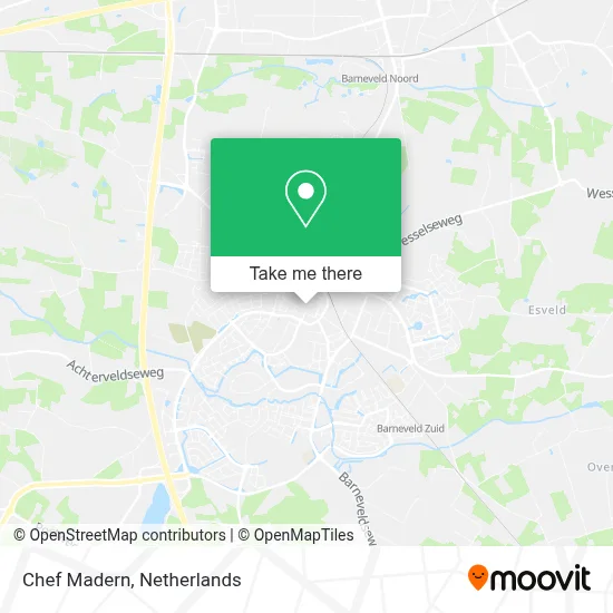 Chef Madern map
