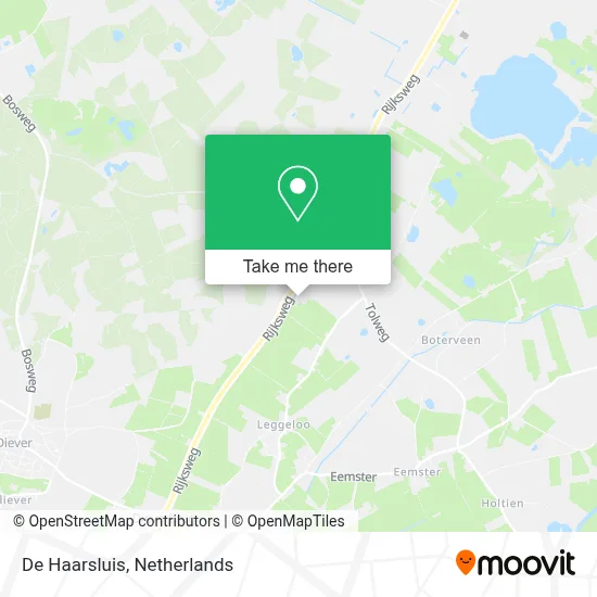 De Haarsluis map