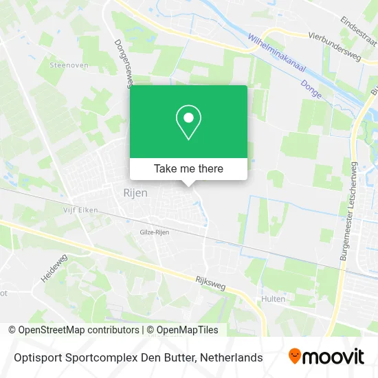 Optisport Sportcomplex Den Butter map