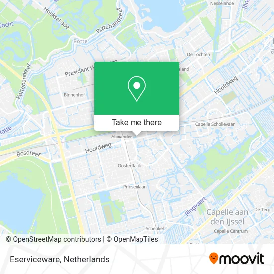 Eserviceware map