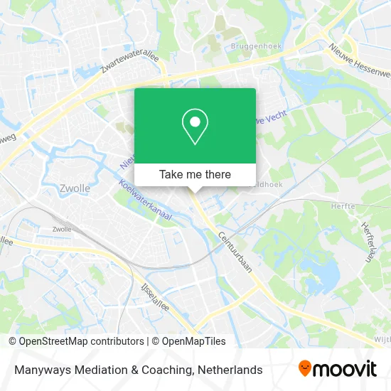 Manyways Mediation & Coaching map
