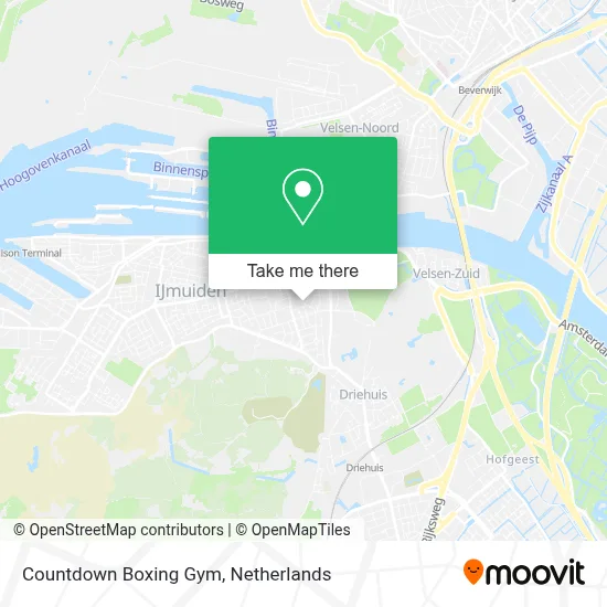 Countdown Boxing Gym Karte