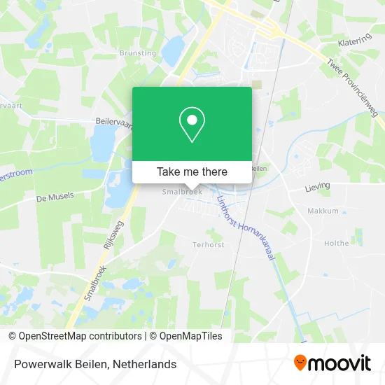 Powerwalk Beilen map