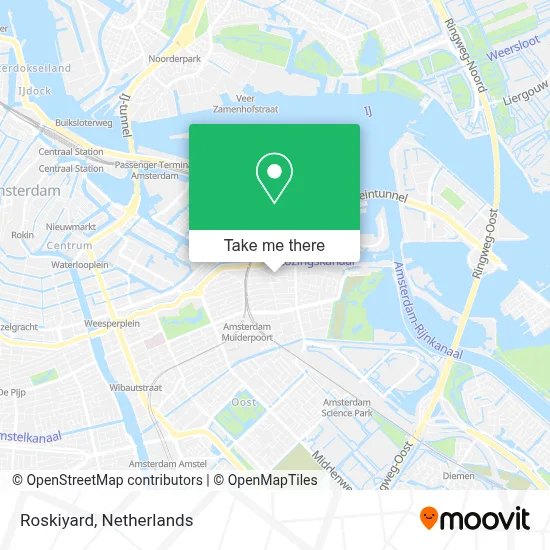 Roskiyard map
