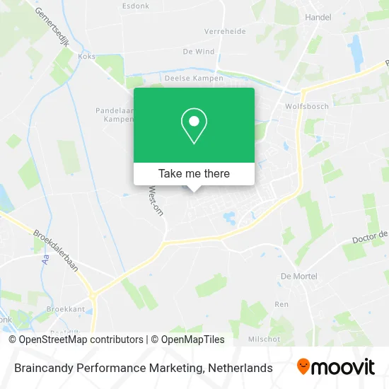 Braincandy Performance Marketing Karte