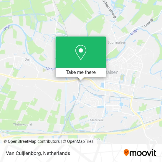 Van Cuijlenborg map