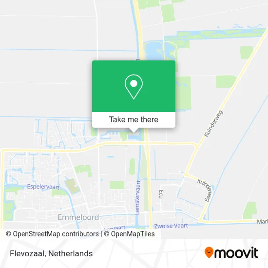 Flevozaal map
