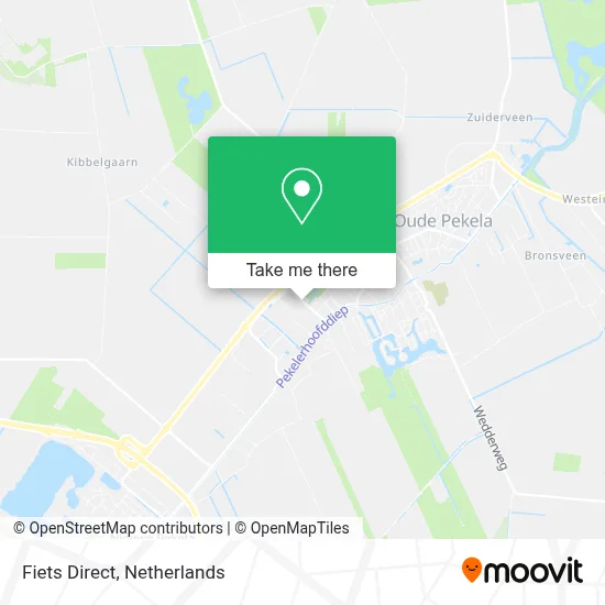 Fiets Direct map