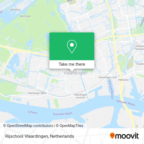 Rijschool Vlaardingen Karte