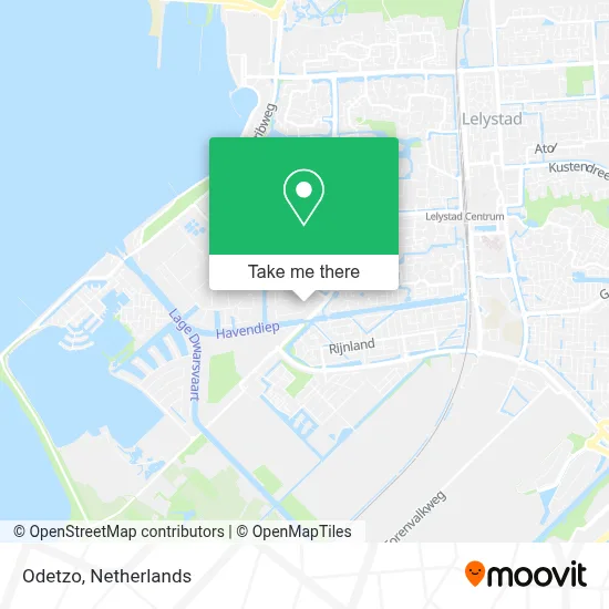 Odetzo map