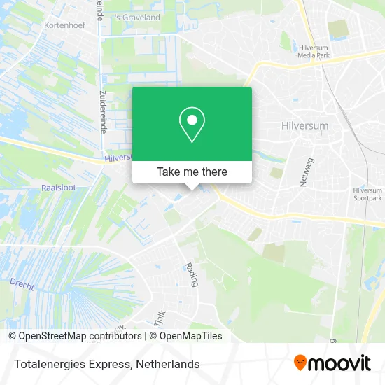 Totalenergies Express map