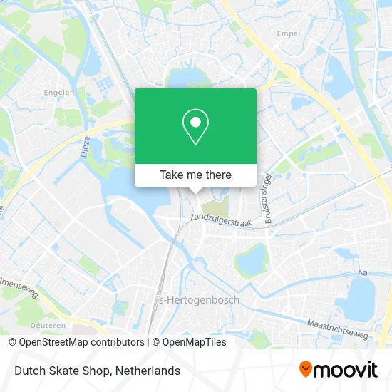 Dutch Skate Shop map