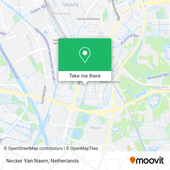 Necker Van Naem map