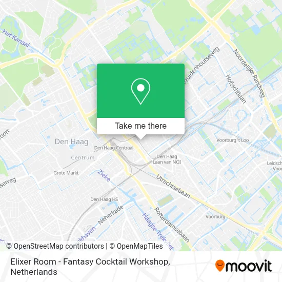 Elixer Room - Fantasy Cocktail Workshop map