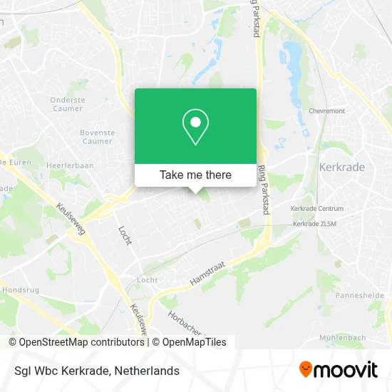 Sgl Wbc Kerkrade map