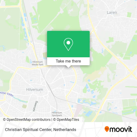 Christian Spiritual Center map