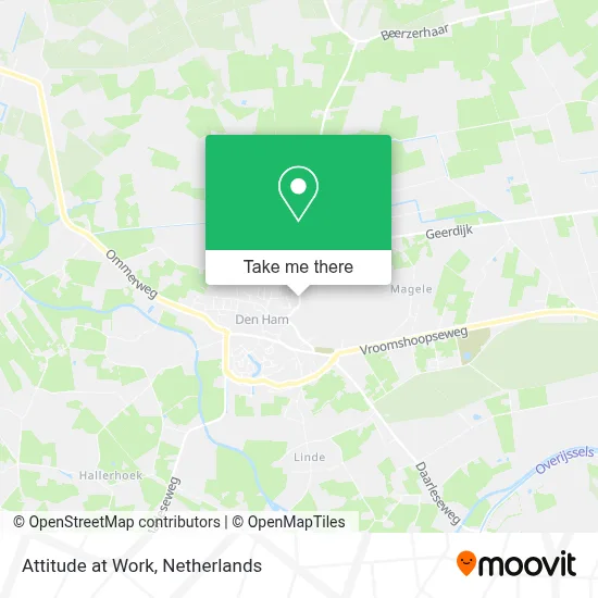 Attitude at Work map