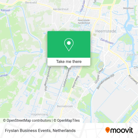 Fryslan Business Events map