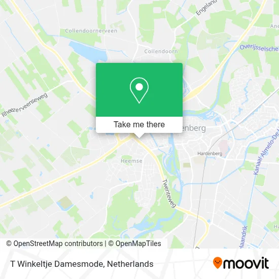 T Winkeltje Damesmode map