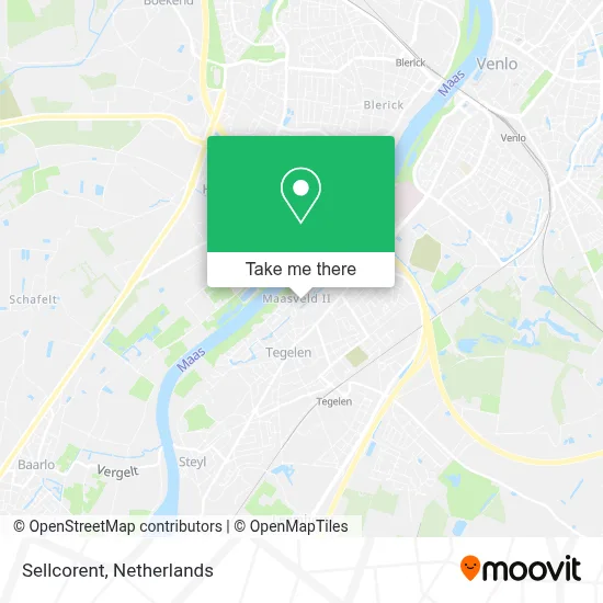 Sellcorent map