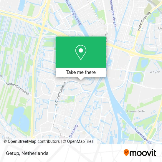Getup map