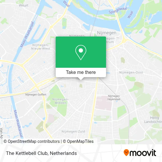 The Kettlebell Club map