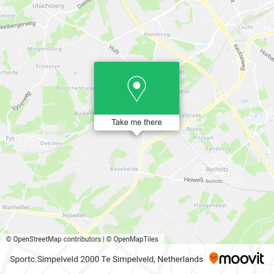Sportc.Simpelveld 2000 Te Simpelveld map