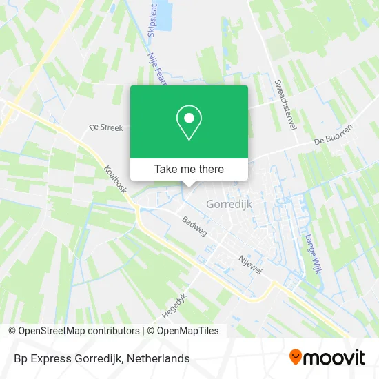 Bp Express Gorredijk Karte